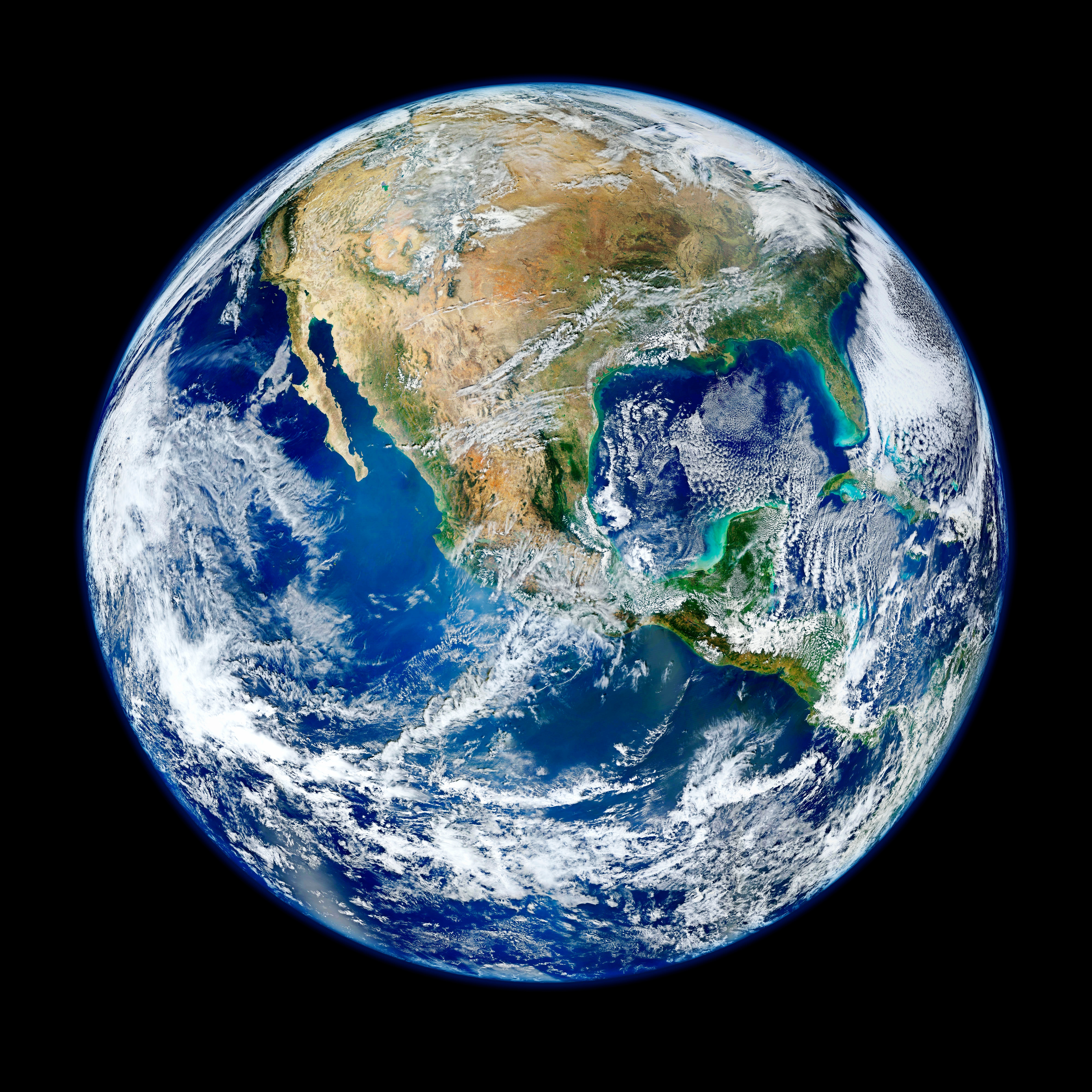 Earth viewed from space